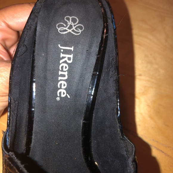 Croc print mules. - Picture 3 of 5